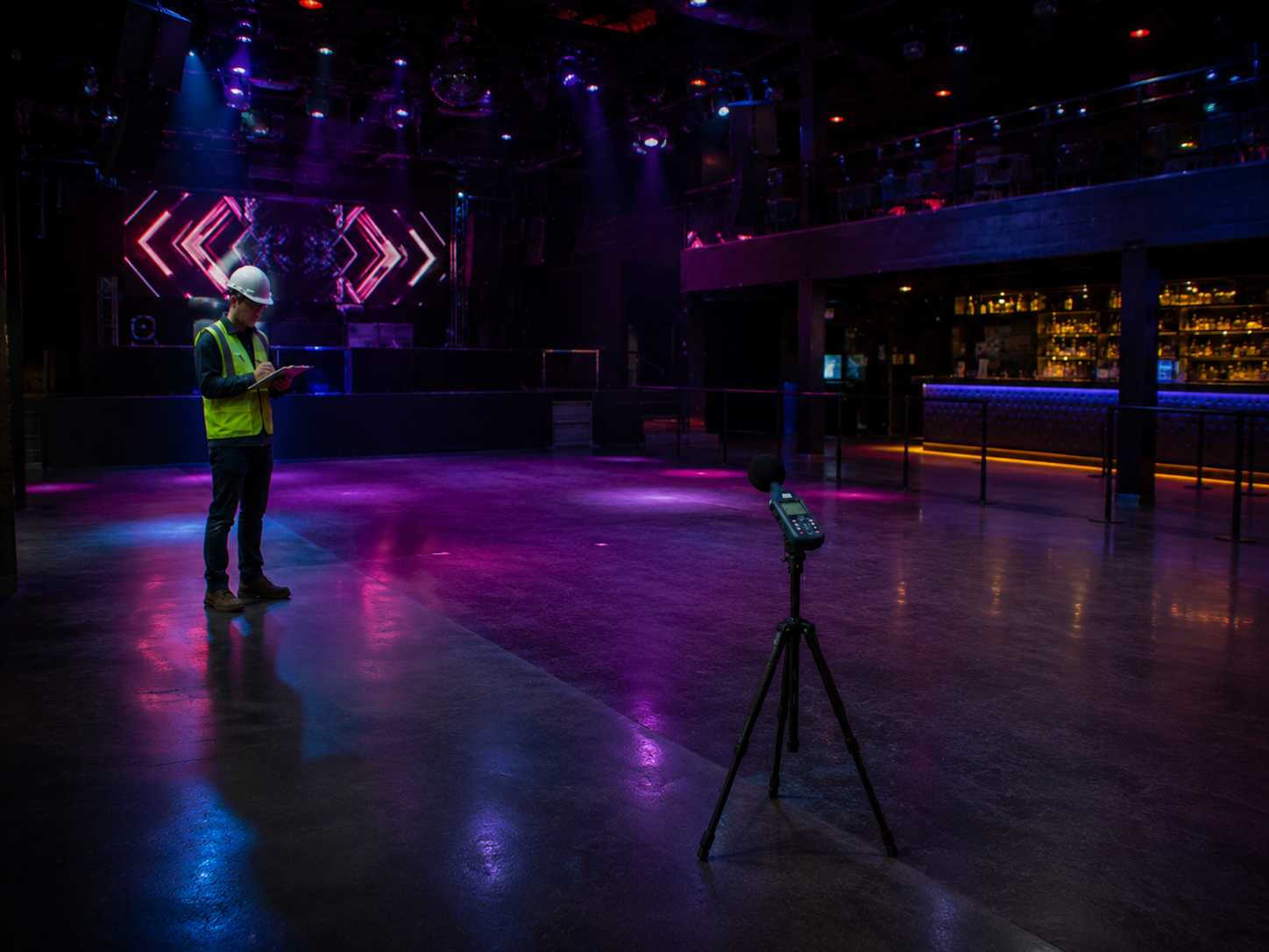 Evaluación de ruido en discotecas