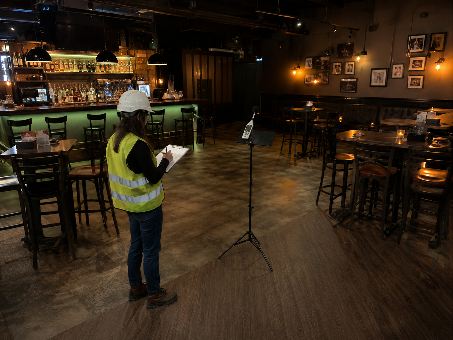 Acústica ambiental en pubs y restaurantes